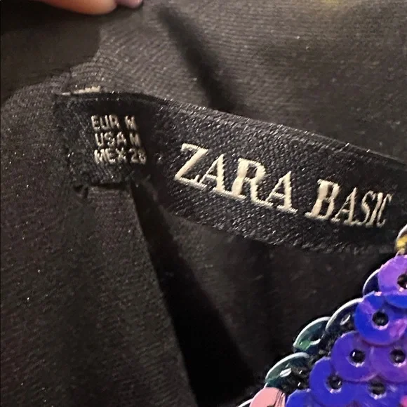 Zara Sequin holographic Dress - Picture 4 of 4